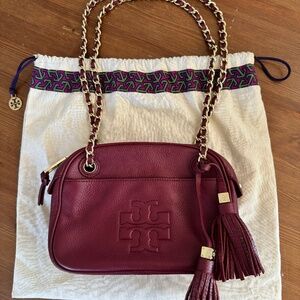 Tory Burch Textured Camera Bag